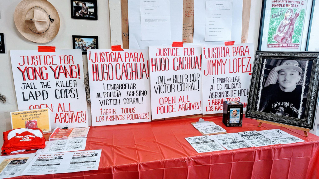 Display at Holiday Appeal for Jimmy