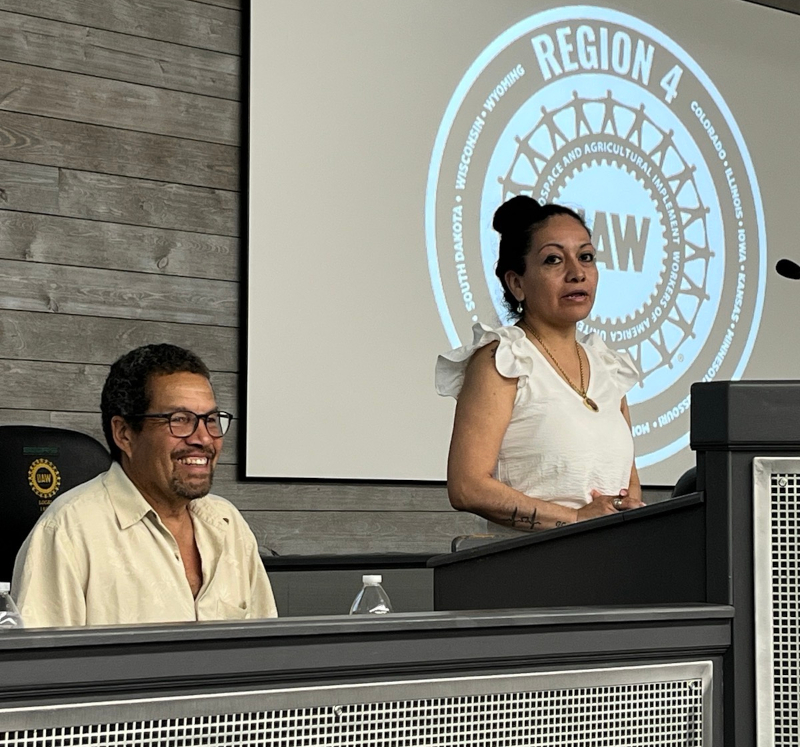 Elizabeth at UAW